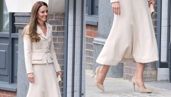 Kate Middleton in rosa esagera col bon ton