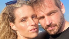 Michelle Hunziker Tomaso Trussardi