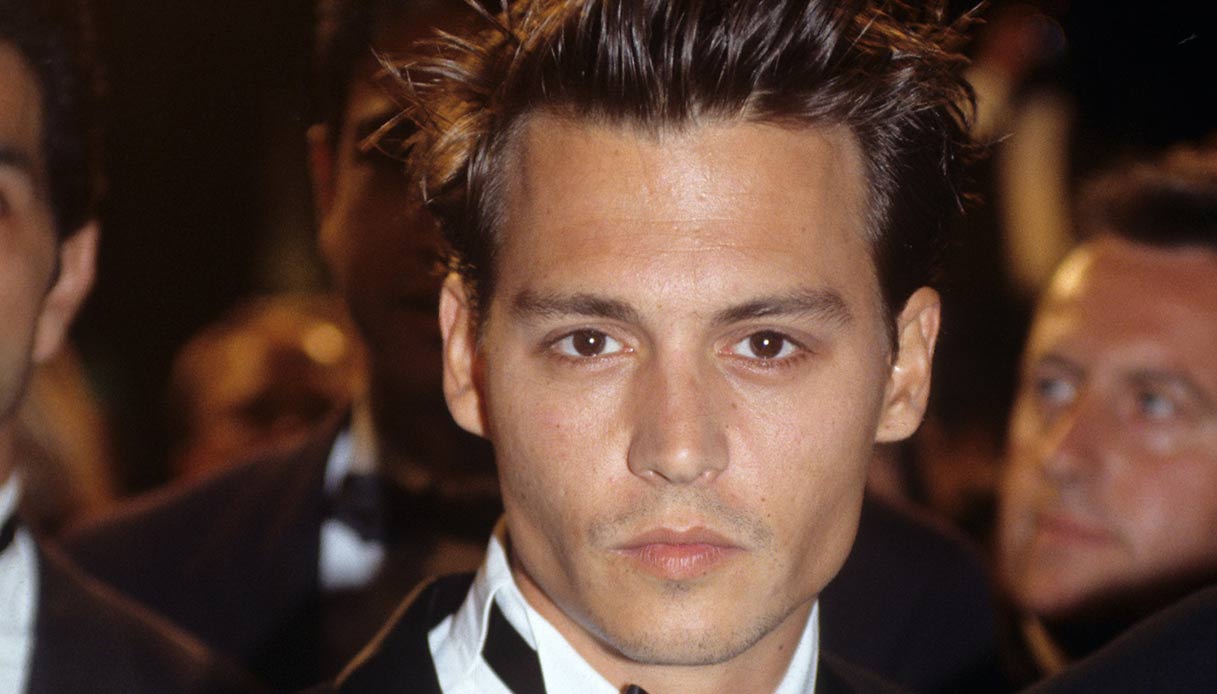 Johnny Depp a Cannes nel 1995