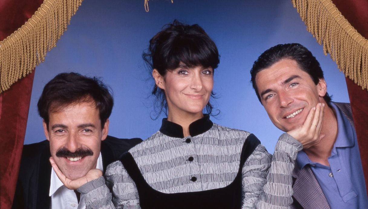 Massimo Lopez, Tullio Solenghi and Anna Marchesini