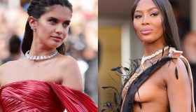Cannes 2022, Sara Sampaio fluttuante in rosso ciliegia: i look più belli della 7ª serata