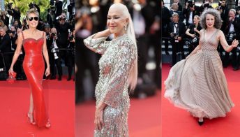 Cannes, la rivincita del silver look: Helen Mirren, Andie MacDowell, Sharon Stone