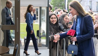 Kate Middleton, il perfetto look navy per la primavera