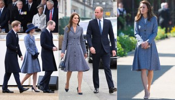 Kate Middleton ricicla il cappotto di Michael Kors, di 8 anni fa