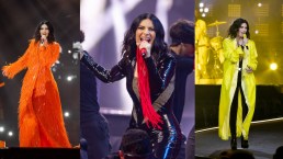 Eurovision 2022, l’eleganza elettrica di Laura Pausini: i look della finale