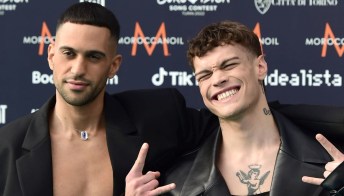 Eurovision 2022, Blanco e Mahmood sul turquoise carpet: i look più incredibili