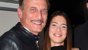 Cesare Bocci con la figlia Mia