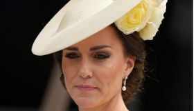 Kate Middleton talks about the Queen's health