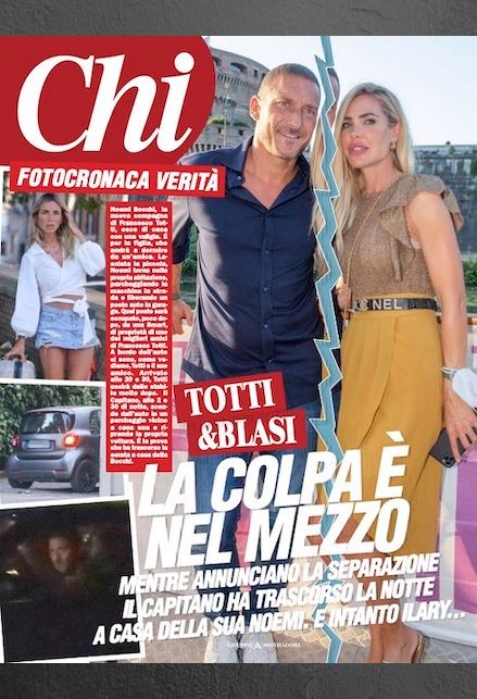 Chi, le foto di Totti