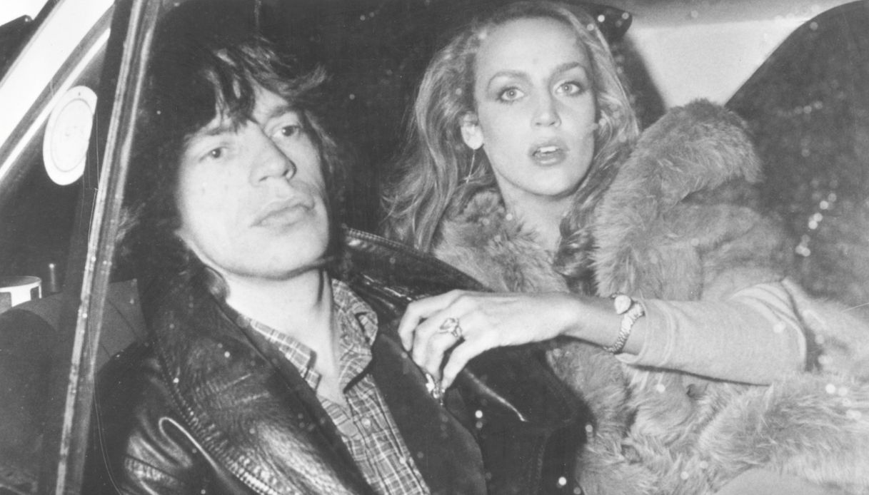 Mick Jagger e Jerry Hall