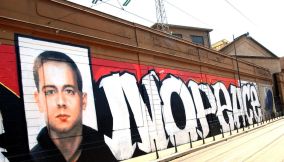 Un murales dedicato a Carlo Giuliani