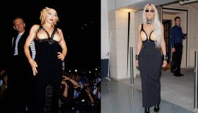 Kim Kardashian, i look della Paris Fashion Week e l’omaggio a Madonna
