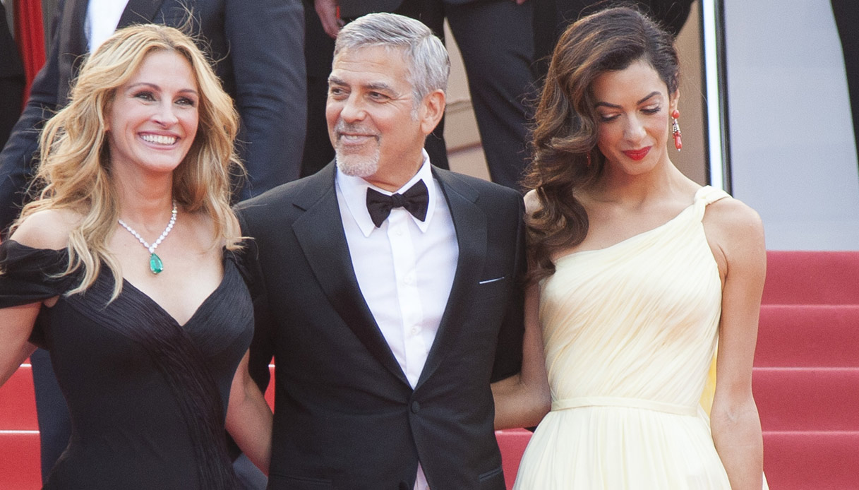 George Clooney Amal Clooney Julia Roberts