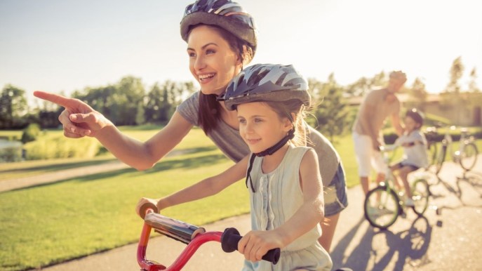 Come insegnare ai bambini ad andare in bicicletta