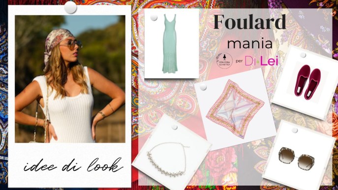 Foulard mania: mille modi per indossare il foulard