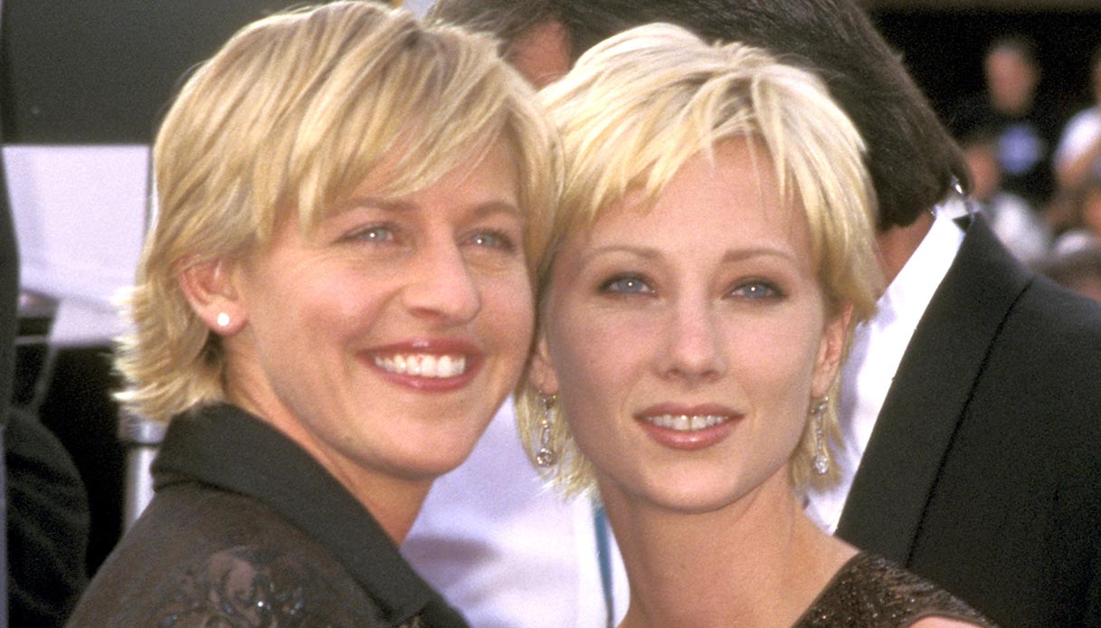 Anne Heche e Ellen DeGeneres nel 1997