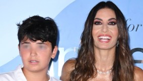 Elisabetta Gregoraci, sul red carpet con Nathan
