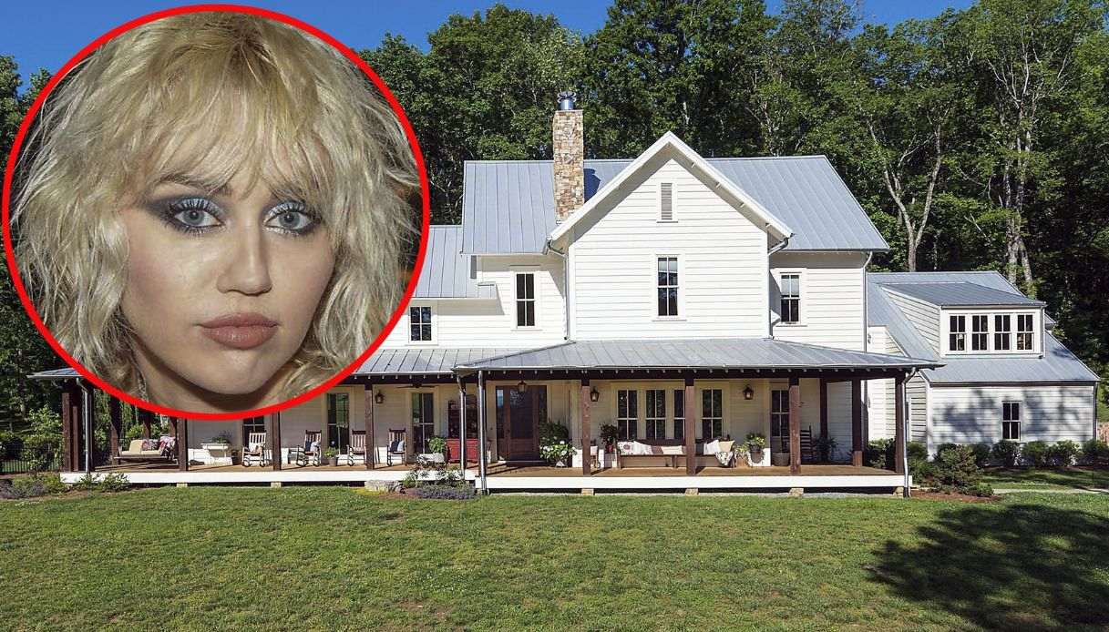 Miley Cyrus vende il suo ranch di lusso con piscina: gli interni e i dettagli