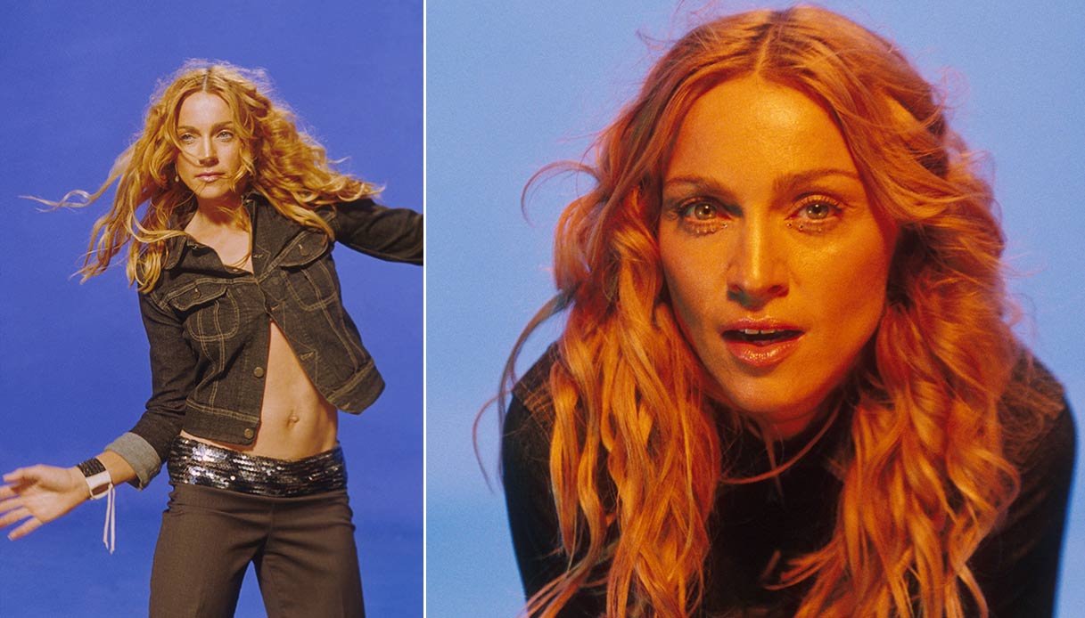 parrucca donna bionda corta da pop star o Madonna like a virgin