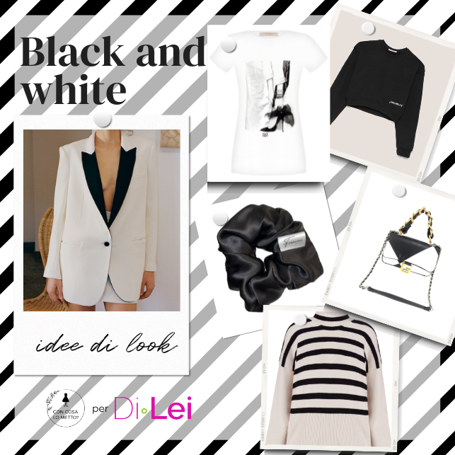 Black and white: idee di look in bianco e nero