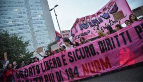 Manifestazione e corteo di Non una di meno