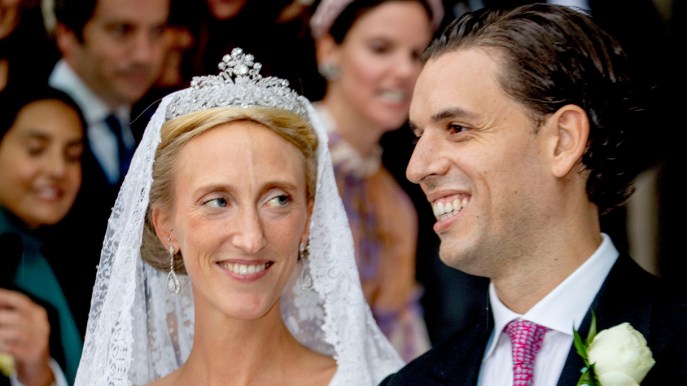 Maria Laura del Belgio sposa: la tiara da sogno è anche un po’ nostra