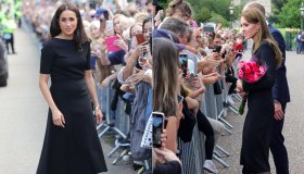 Kate Middleton e Meghan Markle, look a lutto (quasi) identici