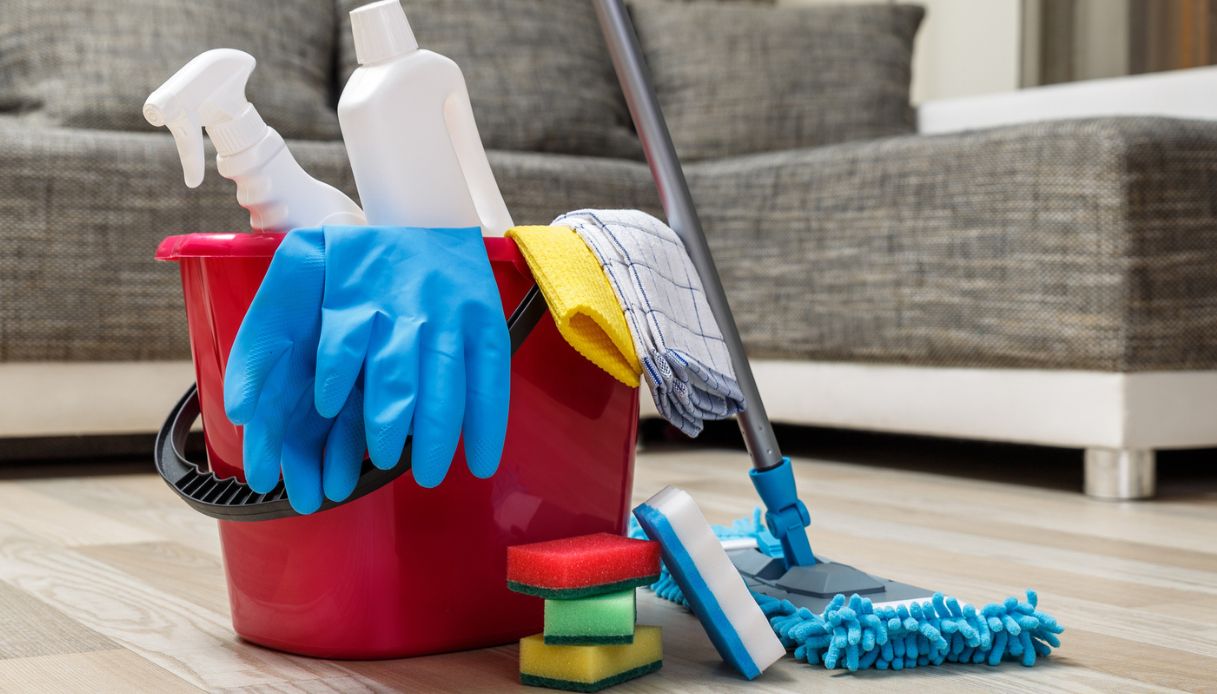 Disinfettare stracci e mop per i pavimenti - Soluzioni di Casa