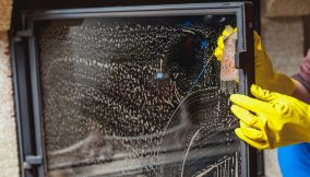 Pulire vetro stufa a legna