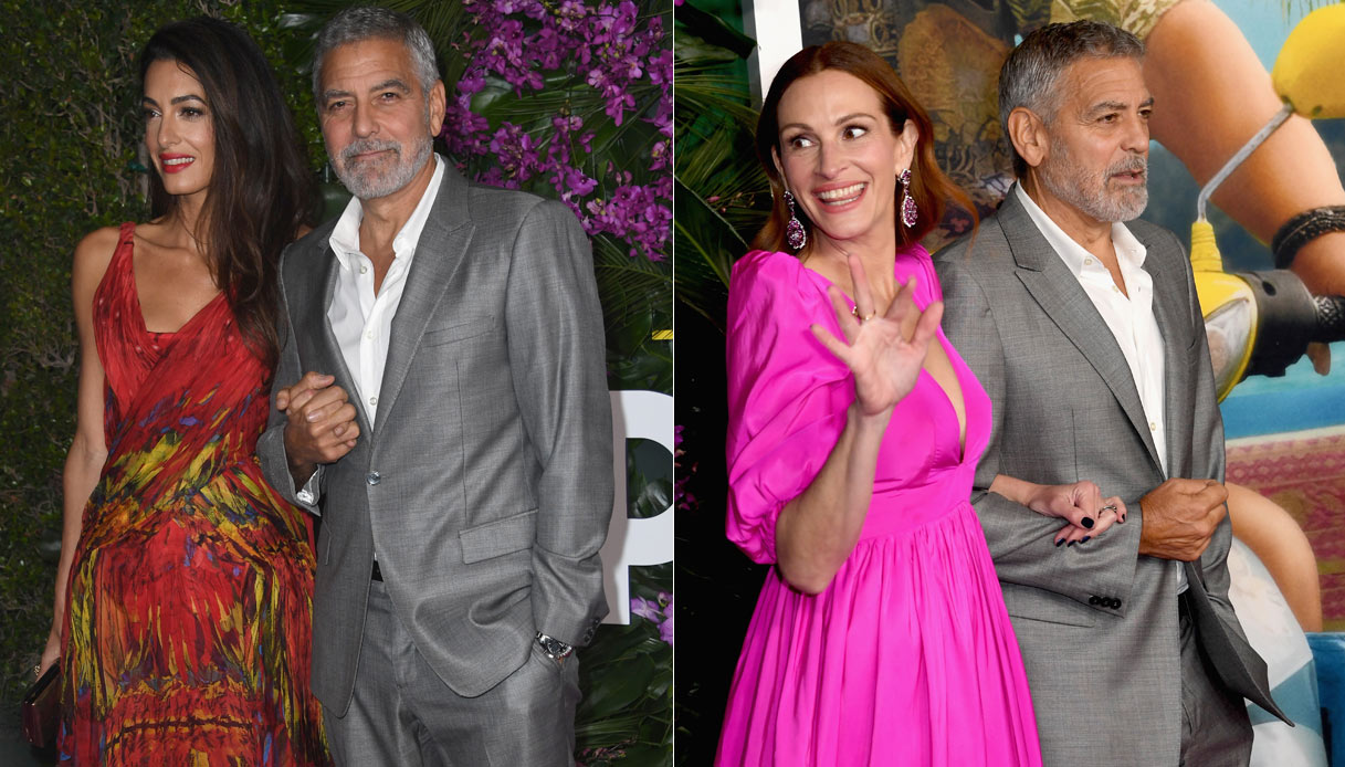 Amal Clooney George Clooney Julia Roberts