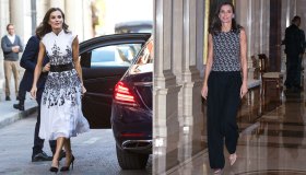 Letizia di Spagna, come indossare (e non) i look riciclati dell’autunno