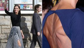 Letizia di Spagna, quando i muscoli in vista sono un errore