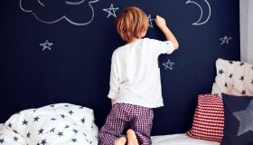 Come creare una parete divertente con la pittura-lavagna