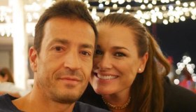 Alena Seredova in bianco, il party con Alessandro Nasi che anticipa le nozze