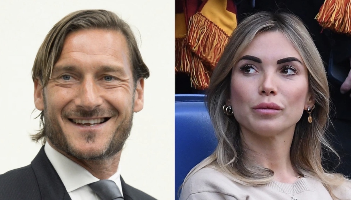 Francesco Totti con Noemi Bocchi a Trigoria insieme per Cristian