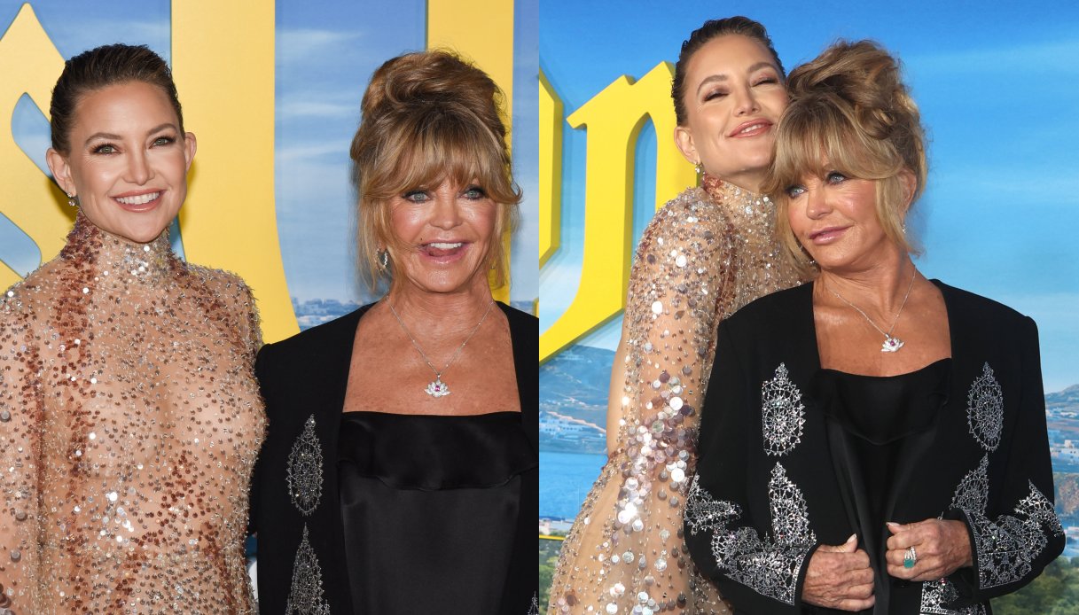 Kate Hudson e Goldie Hawn, lo scintillante red carpet mamma-figlia