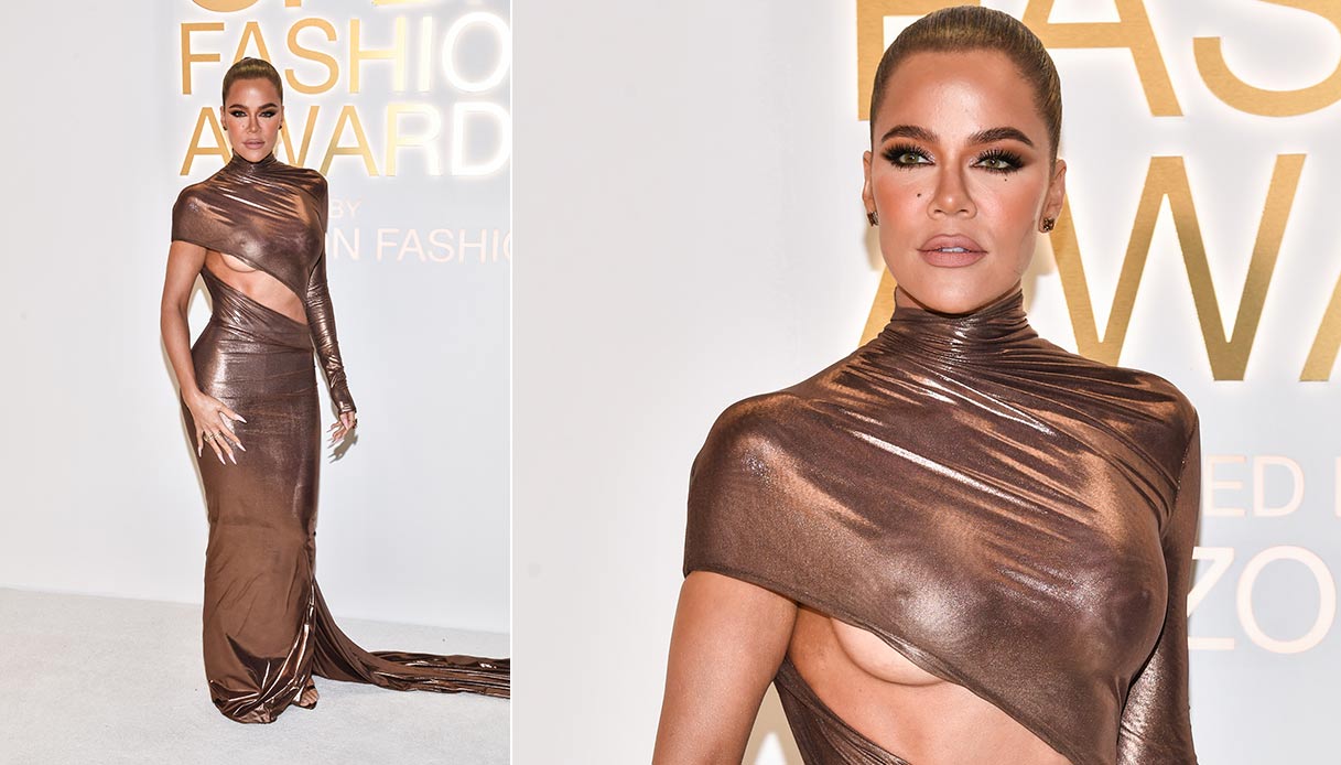 Khloé Kardashian ai Fashion Awards 2022