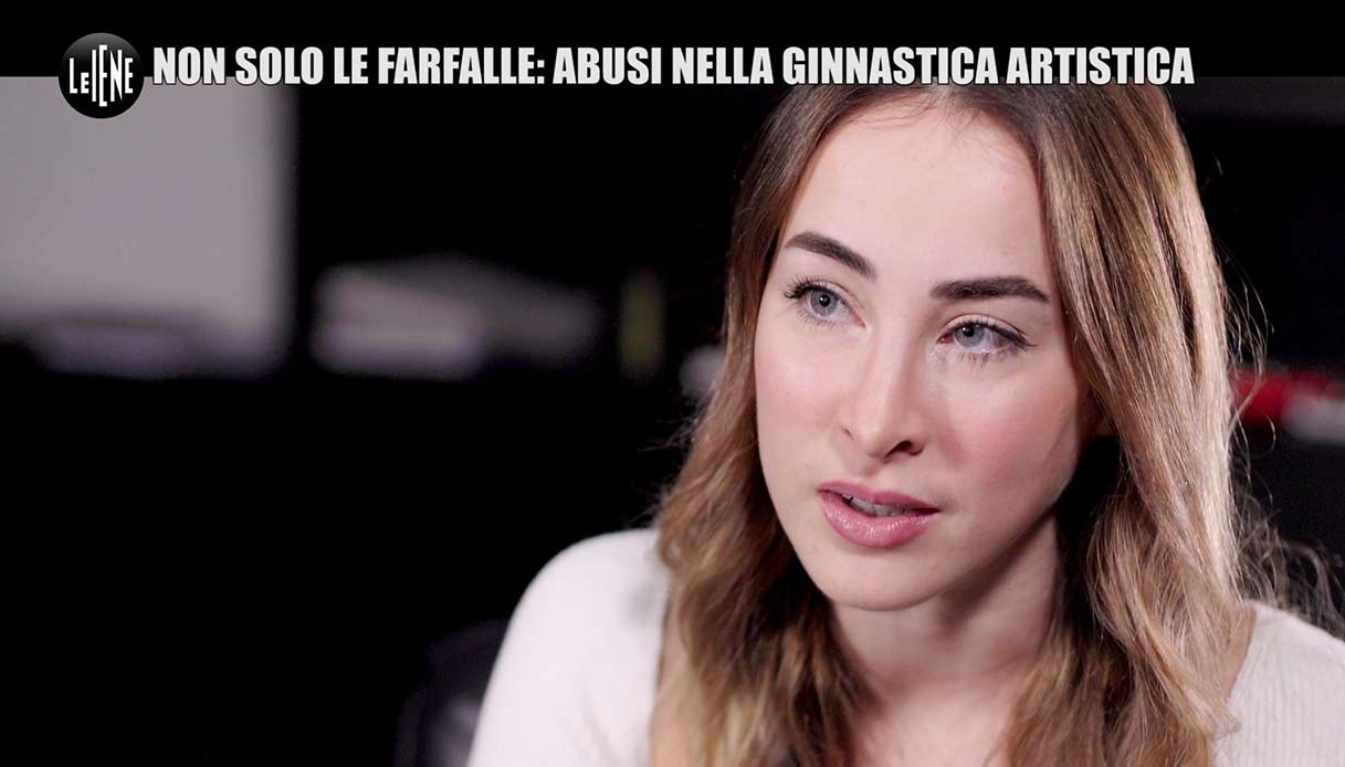 Le Iene, Carlotta Ferlito: “Abusi anche nel mondo della ginnastica artistica”