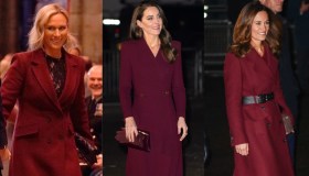 Kate Middleton, Charlotte, Pippa, Zara Tindall: tutte pazze per il bordeaux