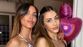 Guendalina Tavassi e sua figlia Gaia