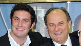 Gerry Scotti e suo figlio Edoardo