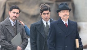 Kenneth Branagh a Venezia per Poirot: foto dal set con Scamarcio