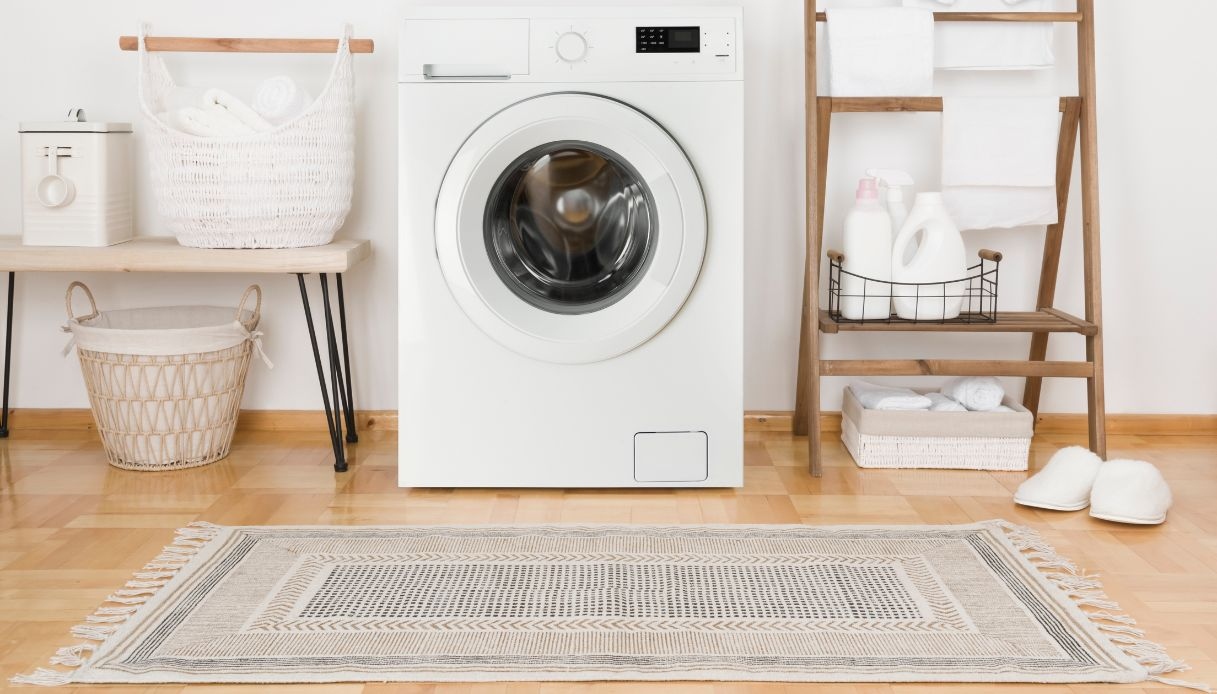 Lavare i tappeti in lavatrice: i trucchi e la pulizia col bicarbonato