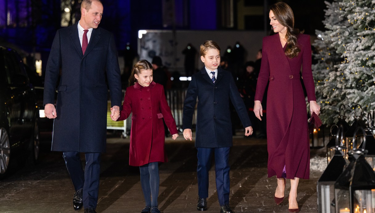 Kate Middleton, William e figli