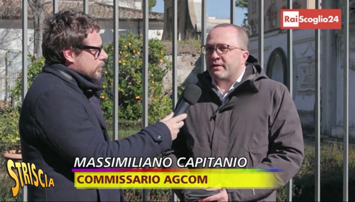 Pinuccio intervista il commissario Agcom