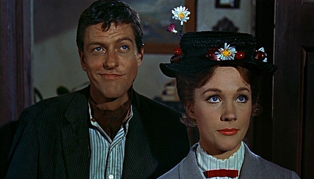 Dick Van Dyke in Mary Poppins