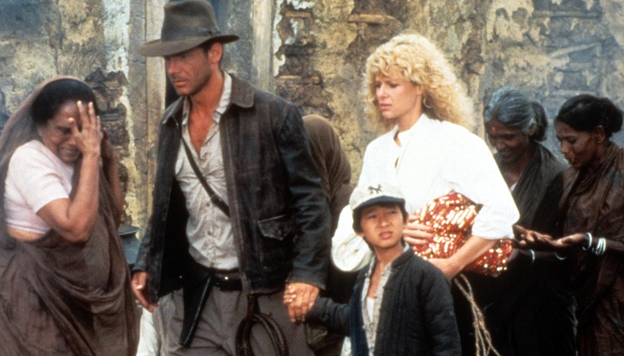 Ke Huy Quan in "Indiana Jones e il tempio maledetto" 