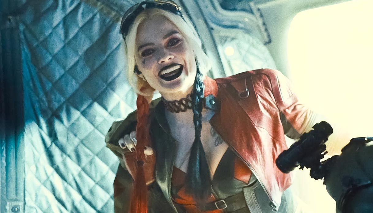 Margot Robbie nei panni di Harley Quinn