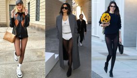 Chiara Ferragni, Kylie Jenner e Kendall Jenner con le mutande a vista