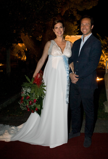 Veronica Maya e il marito Marco Moraci